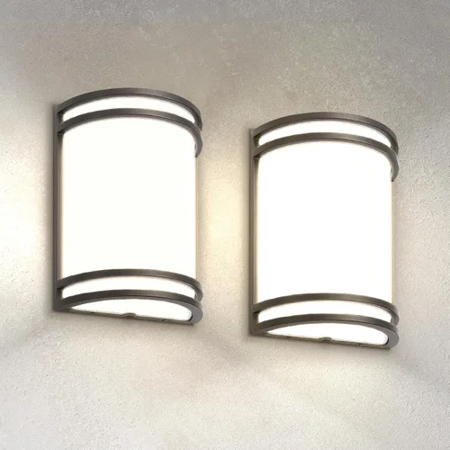 Vista 9 de ASD Luminaria LED de Montaje en Pared de 18 Pulgadas para Exteriores e Interiores - Aplique de Pared Moderno de Bronce Frotado con Aceite - 20W
