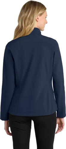 Vista 2 de Port Authority Ladies Core Soft Shell Jacket azul marino (Dress Blue Navy)