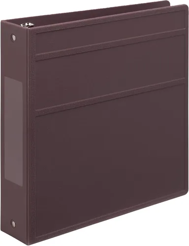 Vista 8 de Carstens Carpeta de 3 Anillos de Servicio Pesado de 2 Pulgadas - Apertura Lateral, Negro, Plástico Duradero, Anillos Sin Espacios, Cubiertas