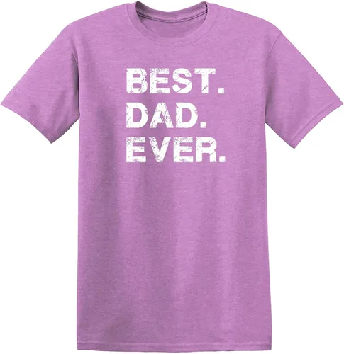 Vista 10 de Feelin Good Tees El mejor regalo de papá para papá, camiseta gráfica divertida del Día del Padre "Best Dad Ever" Camisetas gráficas novedosas