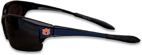 Vista 8 de Gafas de sol deportivas negras estilo élite con logotipo en las esquinas