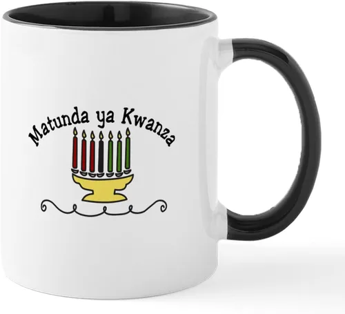 Vista 12 de CafePress Celebrate Kwanzaa - Taza de café de cerámica de 11 oz (11.0 fl oz)