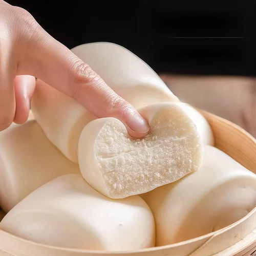 Vista 4 de Mejorador de bollos al vapor de ángel, baozi casero esponjoso, mejorado esponjoso, (para ser utilizado con levadura) 2.65 oz (0.53 oz* 5 paquetes)