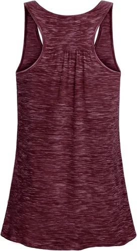 Vista 75 de Cestyle - Camiseta sin mangas para mujer, cuello redondo, corte holgado, para entrenamiento