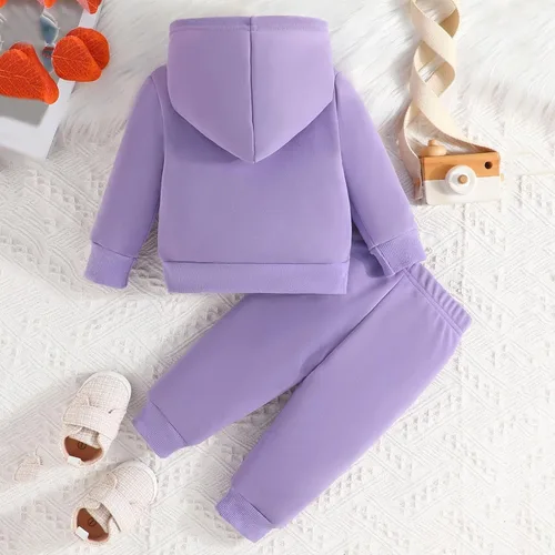 Vista 3 de JEUROT Toddler Baby Girls Floral Clothes Set Cute Fashions Hoodie Sweatsuit Top+pants Fall Winter Outfit Clothes Set