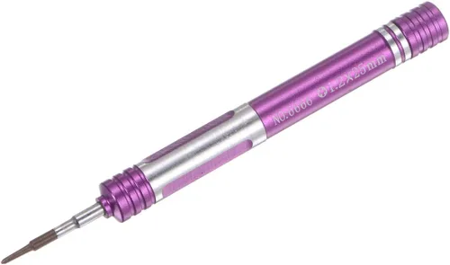 Vista 3 de HARFINGTON Destornillador de precisión de aluminio de 0.047 in Phillips cabeza magnética manual en forma de bolígrafo destornillador para teléfono