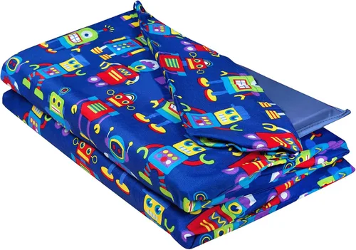 Vista 13 de Wildkin - Funda de microfibra para niños, diseño de dinosaurio Tierra de dinosaurios