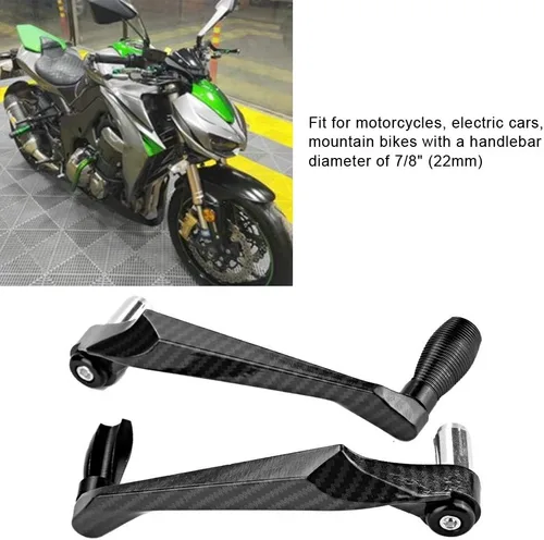 Vista 9 de KIMISS Manillar universal de aluminio CNC de 7/8 pulgadas, 0.866 in, palanca de embrague de freno para motocicleta, motocicleta, scooters, coches