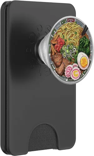 Vista 6 de Ramen Lover - Sopa de fideos de comida japonesa para amantes del anime, PopSockets PopGrip para MagSafe