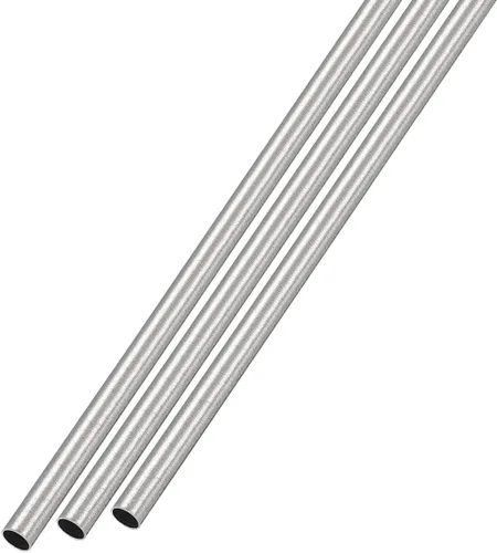 Vista 29 de METALLIXITY Tubo de acero inoxidable 304 (0.079 in de diámetro x 0.006 in de pared T x 9.843 in de largo), 3 piezas, tubo recto - para muebles