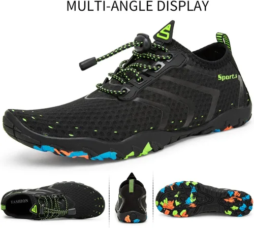 Vista 4 de Zapatos Kenswalk para playa de secado rápido, zapatos acuáticos para hombre