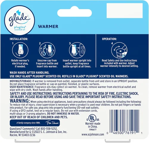 Vista 2 de SC Johnson Professional Glade PlugIns - Calentadores de aceite perfumados