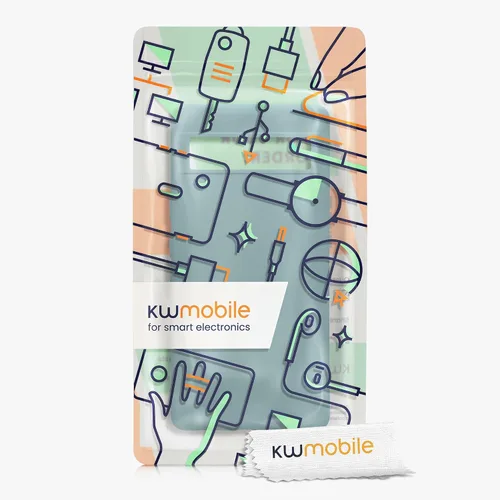 Vista 7 de kwmobile Funda compatible con Google Pixel 7a - Funda protectora delgada de silicona TPU para teléfono - Arctic Night