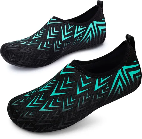 Vista 3 de L-RUN - Calcetines acuáticos para mujer y hombre, para correr, bucear, surfear, nadar, playa, yoga, de secado rápido