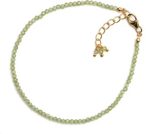Vista 7 de Pulsera ajustable de plata esterlina 925 con cuentas completas para mujer, cuentas de piedras preciosas naturales, pulsera delicada, regalo