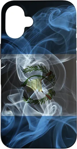 Vista 23 de Smoky Guatemala Flag - Funda de orgullo guatemalteco ahumado para iPhone 17