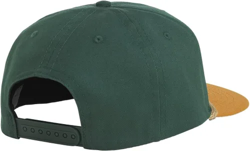 Vista 2 de Sendero Provisions Zion National Park - Gorra de parche ajustable con cierre a presión verde oscuromarrón dorado