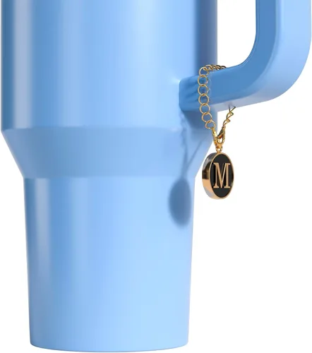 Vista 5 de Stanley Cup - 2 dijes con diseño de letra inicial para vaso