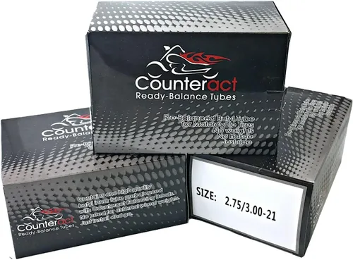 Vista 2 de Counteract Tubo interno de motocicleta preequilibrado - MKT-16 (2.50/2.75-10)