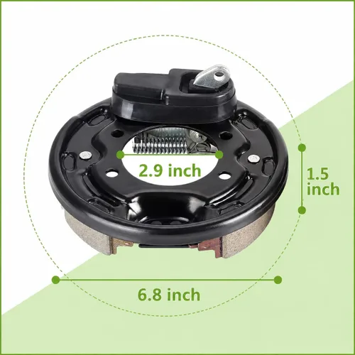 Vista 8 de 10L0L Conjunto de freno para Club Car, freno trasero izquierdo y derecho completo compatible con Club Car DS/Precedent 1995 en adelante y Tempo