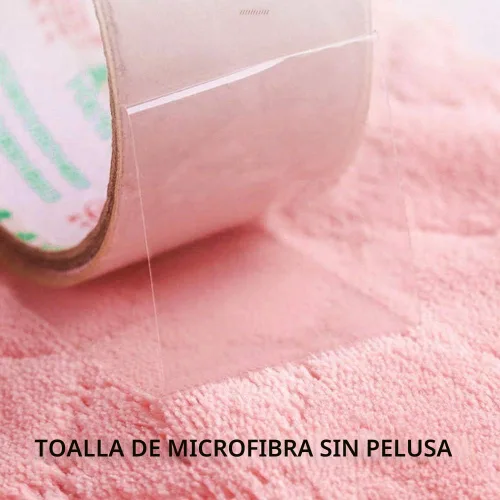 Vista 5 de QURIPE Paquete de 10 paños de limpieza de microfibra, toallas de secado de platos de doble cara, paños de limpieza reutilizables para el hogar