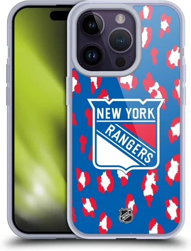 Vista 180 de Head Case Designs Funda de gel suave con licencia oficial de la NHL Camouflage New York Rangers compatible con Apple iPhone 7 Plus/iPhone 8 Plus