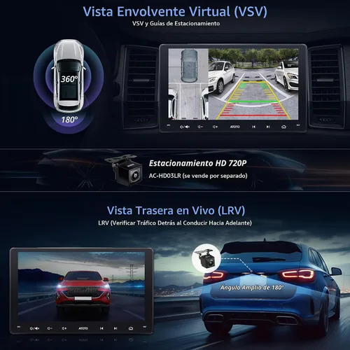 Vista 7 de S8 MS 9inch 4G+32G Android Estéreo doble DIN del coche, 4G incorporado