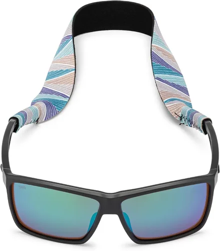 Vista 2 de Pilotfish Sujetador de neopreno para anteojos de sol, correa para lentes - Premium, ligero, tamaño perfecto para hombres y mujeres