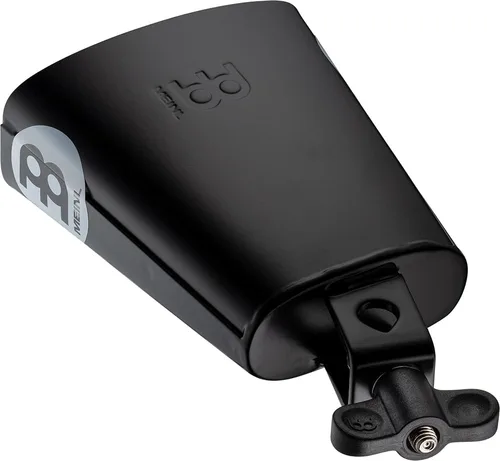 Vista 5 de Meinl Percussion SL475-BK Cencerro de acero recubierto de polvo negro, 4 3/4 pulgadas