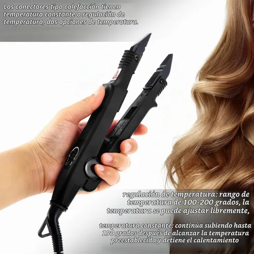 Vista 4 de Lothee Ktip Extensions Kit de herramientas para extensiones de cabello Negro