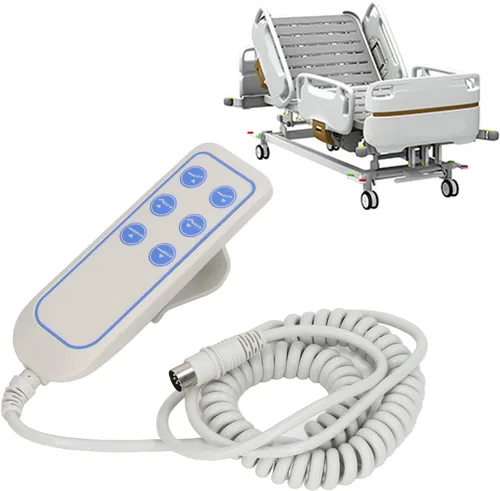 Vista 7 de Ejoyous Silla elevadora con control remoto, controlador de cama de elevación con cable de 8 pines, control remoto reclinable de energía eléctrica