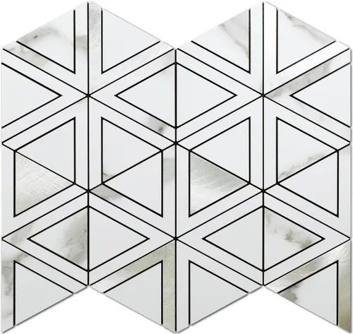 Vista 24 de DICOFUN 1 hoja de protector contra salpicaduras de color blanco y negro para cocina, PVC adhesivo en azulejos de pared contra salpicaduras