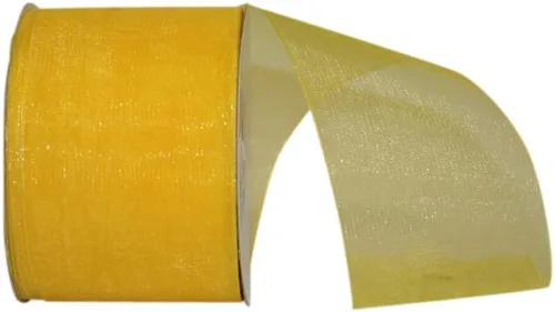 Vista 7 de Reliant Ribbon 25621-053-09C Cinta transparente de gasa, 1-1/2 pulgadas x 100 yardas, azul