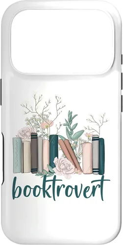 Vista 30 de Grow Your Mind Wildflower Book Booktrovert Floral Womens Case for iPhone 17