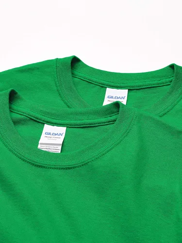 Vista 3 de Gildan - Camiseta de algodón grueso para hombre, estilo G5000, paquete múltiple
