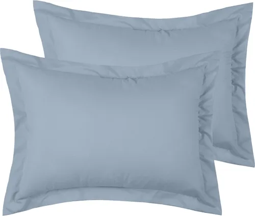 Vista 8 de Mellanni Juego de fundas de almohada, 2 piezas, colección icónica, fundas de almohada decorativas, suaves, refrescantes, resistentes a las arrugas
