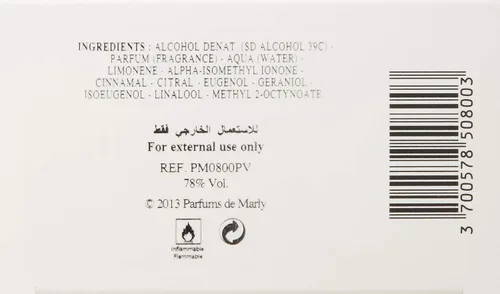 Vista 11 de PARFUMS de MARLY - Galloway - 4.2 Fl Oz - Eau De Parfum para Hombre - Notas de Salida Cítricos, Pimienta - Notas de Corazón Iris, Azahar - Notas