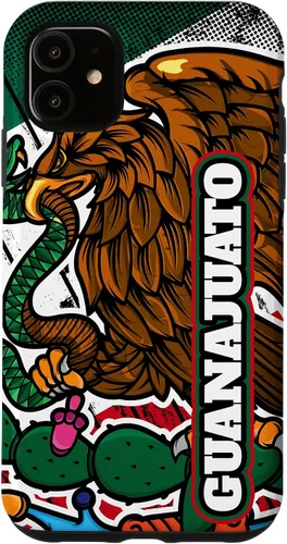 Vista 8 de Guanajuato, Aguila de la Bandera de Mexico Case for iPhone 17