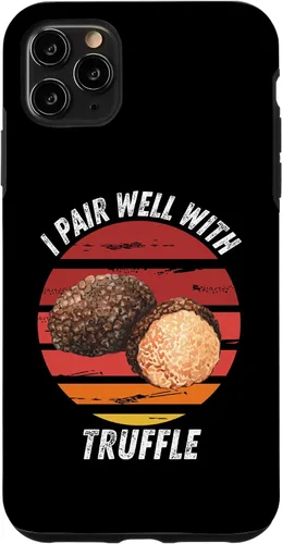 Vista 11 de iPhone 15 Vintage Truffle I Pair Well With Truffle Food Lover Case