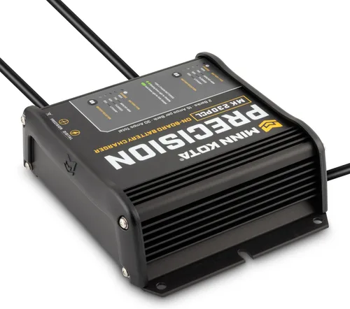 Vista 4 de Minn Kota Cargador de Precisión MK 230 PCL - 2 Banco x 15 Amp
