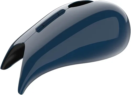 Vista 100 de Cubierta de tanque de combustible estirada para motocicleta Harley, cubiertas de tanque de 1 galón, protectores de combustible. Compatible