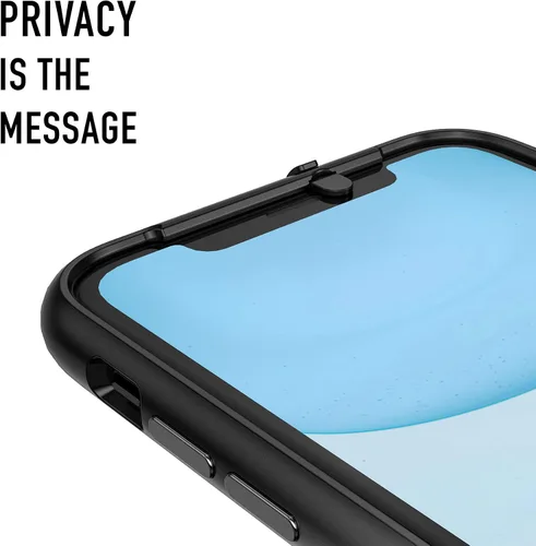 Vista 9 de Funda Spy-Fy para iPhone 11 con cubiertas para cámara delantera y trasera Protege tu privacidad A prueba de caídas desde 6 pies 15,49 cm