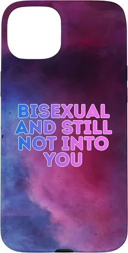Vista 7 de Bisexual and Still Not Into You Bi Flag Pride Equality Humor Case for iPhone 17