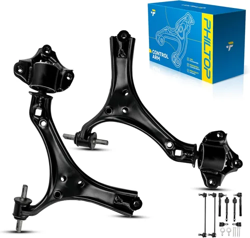Vista 11 de PHILTOP 6 piezas de brazo de control delantero inferior con barra estabilizadora de rótula para Nissan Rogue 2014-2020 Rogue Sport 2017-2022 Qashqai
