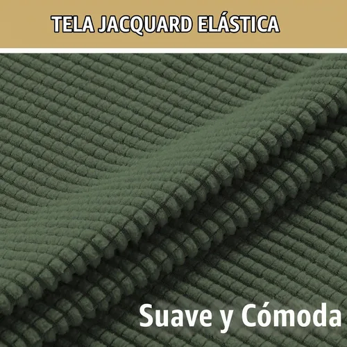 Vista 4 de H.VERSAILTEX - Juego de 2 fundas elásticas para silla de comedor, fundas protectoras para sillas Parsons, para comedor, con diseño de tela Jacquard