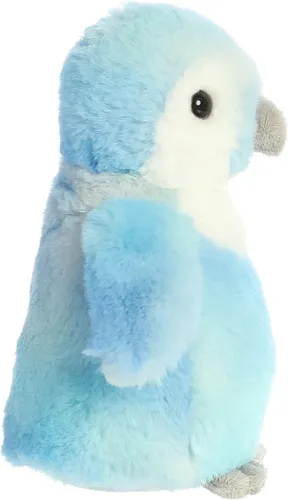 Vista 3 de Aurora® Adorable Mini Flopsie™ - Animal de peluche de pingüino bebé, facilidad lúdica, compañeros atemporales, arco iris, 8 pulgadas