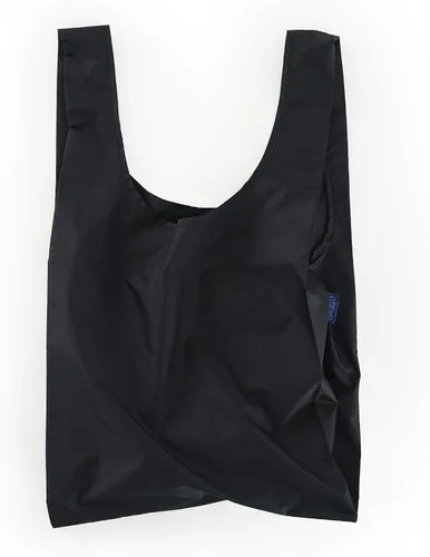 Vista 7 de BAGGU Standard Reusable Shopping Bag, Ripstop Nylon Grocery Tote or Lunch Bag Piel de serpiente rosa