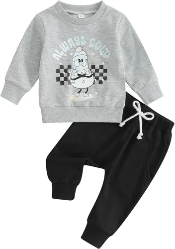 Vista 28 de Ropa de Halloween para bebé, sudadera de manga larga con diseño de calabaza, conjunto de pantalones de fiesta de Halloween para otoño e invierno