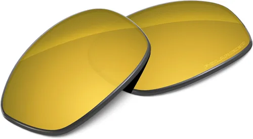 Vista 2 de Tintart Lentes de repuesto compatibles con Oakley Juliet Polycarbonate Polarized Etched-Golden Yellow