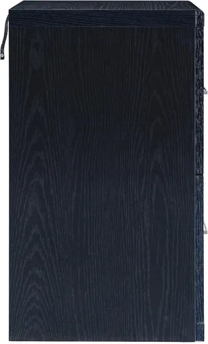 Vista 6 de OSP Home Furnishings Alpine Archivador de 2 cajones con cajón superior de bloqueo y sistema de fijación de bloqueo, vertical, negro